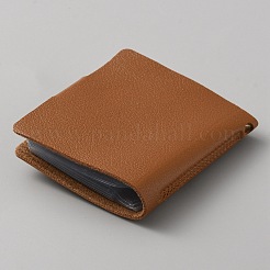 2 Inch Leather Cover Mini Photocard Holder Book&nbsp;AJEW-WH0248-366B