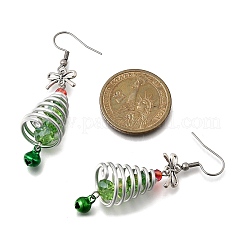 Aluminum Glass Dangle Earrings&nbsp;EJEW-JE06580