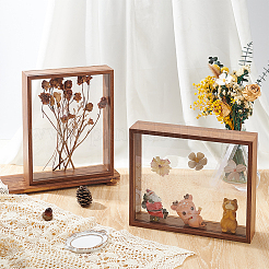 Density Board & Acrylic Photo Frame Stand&nbsp;DJEW-WH0028-028A-02