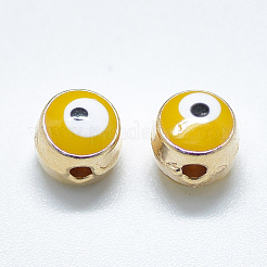 Alloy Enamel Beads&nbsp;ENAM-S117-01C
