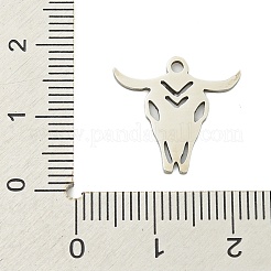 Non-Tarnish 201 Stainless Steel Pendants&nbsp;STAS-M015-10P