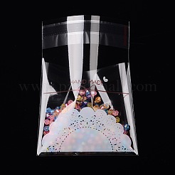 レクタングルセロハンのOPP袋  透明  9.9x6.9cm  一方的な厚さ：0.035mm  インナー対策：6.9x6.9のCM  約95~100個/袋&nbsp;OPC-L001-07