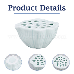 Porcelain Flower Arranger&nbsp;AJEW-WH0709-151B