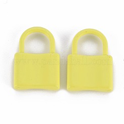 スプレープリント合金ペンダント  カドミウムフリー＆鉛フリー  ロック  ミックスカラー  23x15.5x4mm  穴：8.5x9mm&nbsp;PALLOY-S132-238-RS