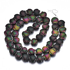 Electroplate Non-magnetic Synthetic Hematite Beads Strands&nbsp;G-T114-81