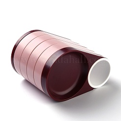Rotatable 4-Layer Plastic Jewelry Storage Box&nbsp;AJEW-I050-01B