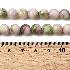 Natural White Jade Beads Strands&nbsp;G-H348-8mm-04