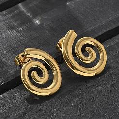 304 Stainless Steel Stud Earrings for Women&nbsp;EJEW-L296-007G-01