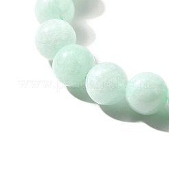 天然石マレーシアジェイドビーズ連売り  ラウンド  染め  甘露  8mm  穴：1mm  約48個/連  15''（38.1センチメートル）&nbsp;G-NH0007-05A-02