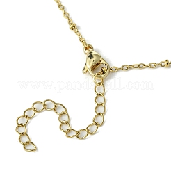 Electroplated Natural Quartz Crystal Prism Pendant Necklaces&nbsp;NJEW-JN05029-01