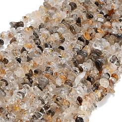 Natural Herkimer Diamond Beads Strands&nbsp;GG-CBAE051-A07-01