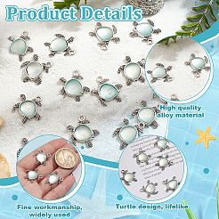 20Pcs Tibetan Style Alloy Pendants&nbsp;FIND-GO0003-23B