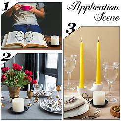Iron Candle Holders&nbsp;AJEW-GF0015-45