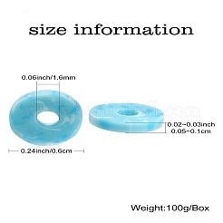 7連売り2スタイル手作りポリマークレイビーズ  ヒシビーズ  ディスク/フラットラウンド  ミックスカラー  5.5x1mm  穴：2mm  約330個/連  15.75''（40センチメートル）&nbsp;CLAY-CJ0001-82