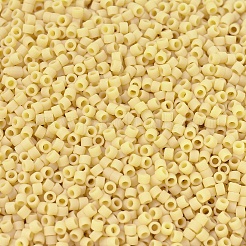 MIYUKIデリカビーズ  シリンダー  日本製シードビーズ  11/0  （db1581)マット不透明ナシ  1.3x1.6mm  穴：0.8mm  約10000個/袋  50 G /袋&nbsp;SEED-X0054-DB1581
