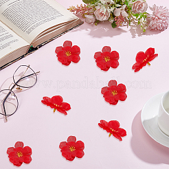 100Pcs Cloth Artificial Flower Head&nbsp;AJEW-GF0013-17A