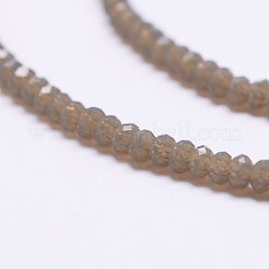 Imitation Jade Glass Beads Strands&nbsp;X-EGLA-K010-C03