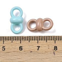 オペークアクリルパーツ  ニップルチャーム  ミックスカラー  16x8x6mm  穴：4mm&nbsp;MACR-C039-06