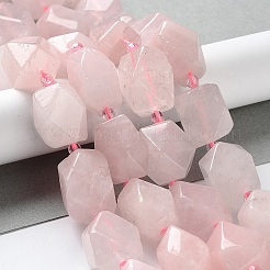 Natural Rose Quartz Beads Strands&nbsp;G-C182-30-02