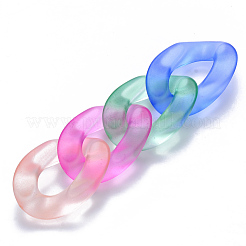 Transparent Acrylic Linking Rings&nbsp;X-OACR-S036-001B-K