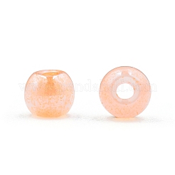 6/0 Imitation Jade Glass Seed Beads&nbsp;SEED-N004-006-24