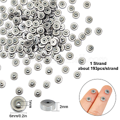 Electroplate Non-magnetic Synthetic Hematite Beads Spacers Strands&nbsp;G-SC0002-24B-P