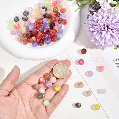 120Pcs Opaque UV Reactive Beads&nbsp;RESI-PA0001-35F