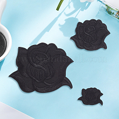 15Pcs 3 Styles Iron on Cloth Patches&nbsp;FIND-CY0001-18