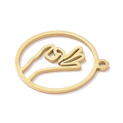 304 Stainless Steel Pendants&nbsp;STAS-Z131-01D-G