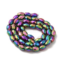 Electroplated Strong Magnetic Synthetic Hematite Beads Strands&nbsp;G-P518-02G