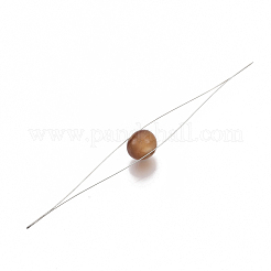 Iron Big Eye Beading Needles&nbsp;TOOL-N006-02