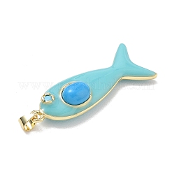 Ocean Dyed Synthetic Turquoise Pendants&nbsp;X-GG-CBA6980-12G-E