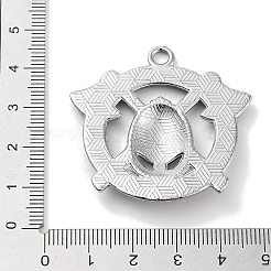 合金のチベット風チャーム  クロスアックスヘルメットチャーム  アンティークシルバー  41.5x43x5.5mm  穴：3.5mm&nbsp;PALLOY-S031-06