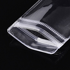 透明なプラスチック製の再封可能な袋  セルフシールバッグ  長方形  透明  6x4x0.15cm&nbsp;DJ-ABAG-T011-03G
