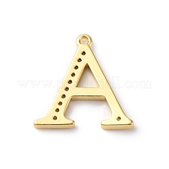 Rack Plating Brass Micro Pave Cubic Zirconia Pendant&nbsp;KK-H449-76G-19