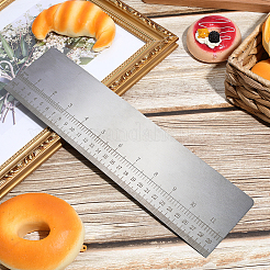 Rectangle Stainless Steel Cream Scraper&nbsp;TOOL-WH0165-72B