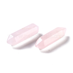 Faceted Natural Rose Quartz Healing Stones&nbsp;G-K008-30mm-01