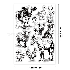 Tree of Life PVC Stamps&nbsp;DIY-WH0582-0018
