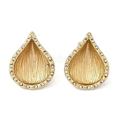304 Stainless Steel Shell Shape Stud Earrings&nbsp;EJEW-M073-14G-02