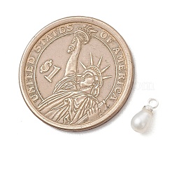 Natural Cultured Freshwater Pearl Rice Charms&nbsp;PALLOY-JF04924