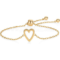 2Pcs Adjustable 201 Stainless Steel Link Bracelets&nbsp;FS-WGD474B-02