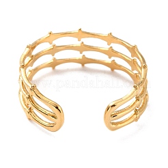 Ion Plating(IP) 304 Stainless Steel Finger Rings&nbsp;RJEW-L102-12G