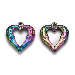 304 Stainless Steel Open Pendants&nbsp;STAS-I105S-09M-C