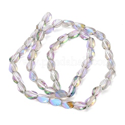 Electroplate Glass Beads Strands&nbsp;EGLA-L045-C-HR01