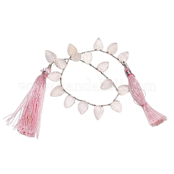 Natural Rose Quartz Carved Beads Strands&nbsp;GG-CBA0C95-E09