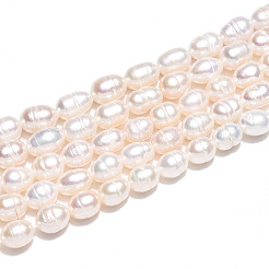 Natural Cultured Freshwater Pearl Beads Strands&nbsp;PEAR-N012-05Y