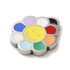 304 Stainless Steel Enamel Charms&nbsp;STAS-L022-290P
