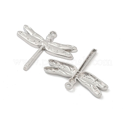 トンボ合金チャーム  カドミウムフリー＆鉛フリー  プラチナ  40x47x3.5mm  穴：2.5mm&nbsp;FIND-M082-05P