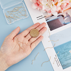 30Pcs 3 Styles Brass Connector Charms&nbsp;KK-HY0002-95