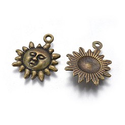 Tibetan Style Alloy Pendants&nbsp;TIBEP-LF9244YKG-AB-LF